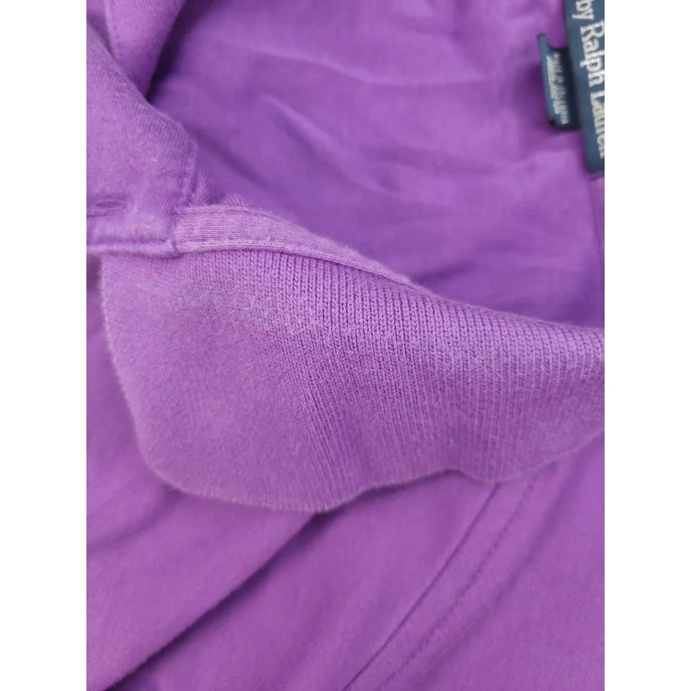 Polo Ralph Lauren Mens Polo Shirt XL Purple w Gold Pony Que Preppy Old Money